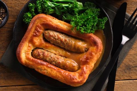 Vegan Toad in the Hole 2