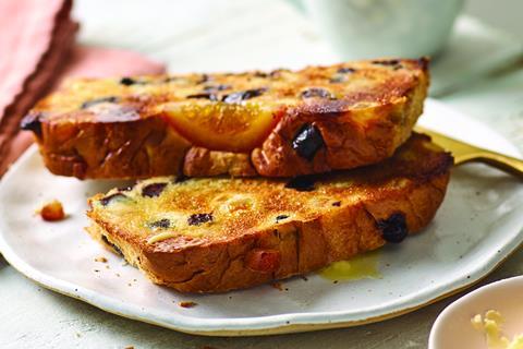 Bettys Chocolate Orange Hot Cross Bun