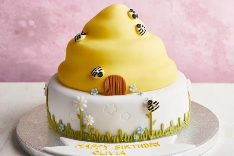 Waitrose's Beehive Cake
