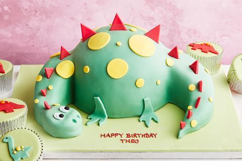 Waitrose's Dinosaur Cake