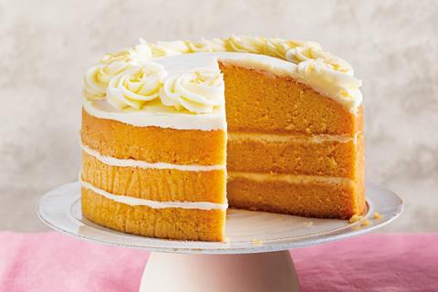 Waitrose's Lemon Triple Layer Cake