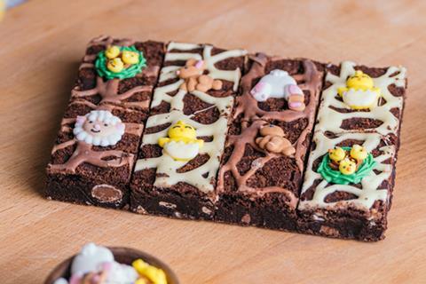 Sponge - Mini Eggs & Triple Chocolate Brownies - 2100x1400