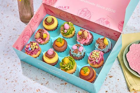 Lola's Cupcakes - Tiny Easter Cupcakes Box - 2100x1400