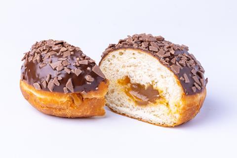 Wenzel's The Bakers -Chocolate & Caramel Doughnut - 2100x1400