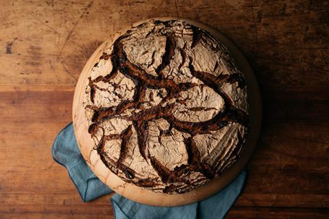 Lovingly Artisan rye loaf