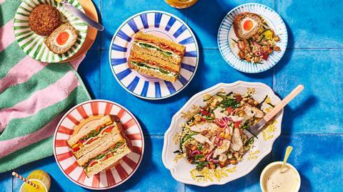 Sainsbury's summer sandwiches and picnic range 2023