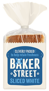 47200 Baker St White Sliced Loaf