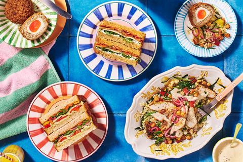 Sainsbury's summer sandwiches and picnic range 2023