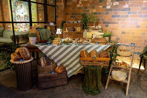 A table with a selection of delicious baked goods on