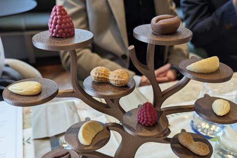 British Baker - Coffee Tree featuring a selection of flavoured chocolates