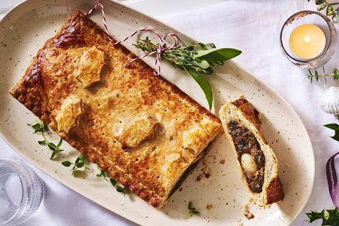 Sainsbury's Mushroom Wellington  2100x1400