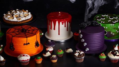 The Hummingbird Bakery - Halloween 2023 homepage