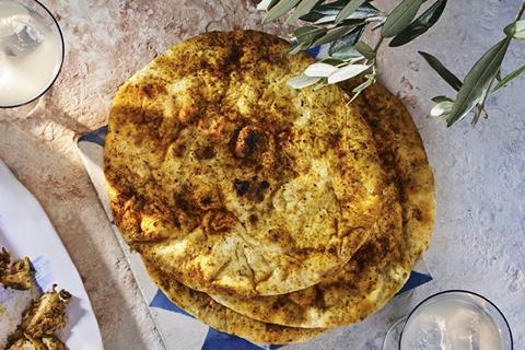 Sainsbury's harissa spiced flatbreads