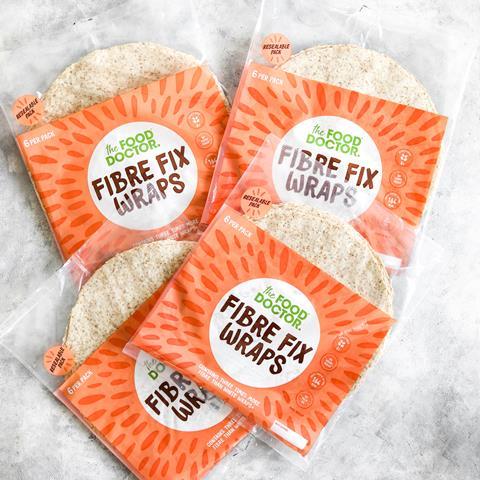 The Food Doctor Fibre Fix Wrap