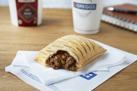 Greggs Vegan Steak Bake