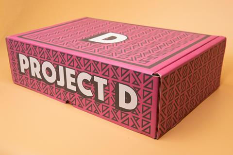 Project D doughnut delivery box
