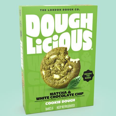 Matcha & White Chocolate Chip Cookie Dough, Doughlicious 1800x1800
