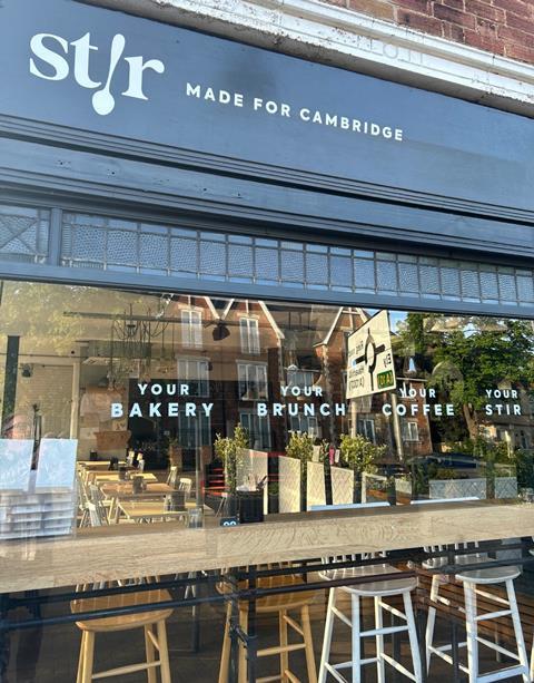 Stir café on Chesterton Road in Cambridge  1408x1800
