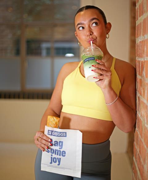 Greggs - Iced Matcha Latte