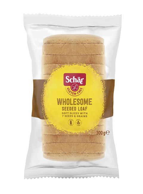Dr. Schär Wholesome Seeded Loaf packaging