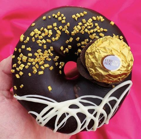 Project D Run-away Rocher’ doughnut