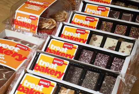 Bertie's Bakery Treat Bakery products
