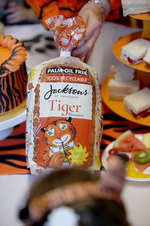 Jacksons Tiger Bloomer in packaging at a kids party