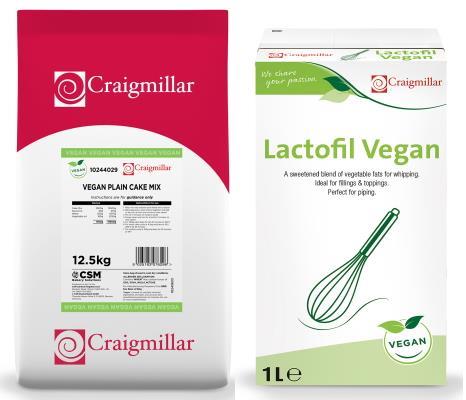 Craigmillar vegan mix and lactofil vegan