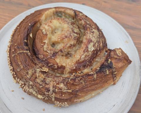 Marmite pastry from Pophams