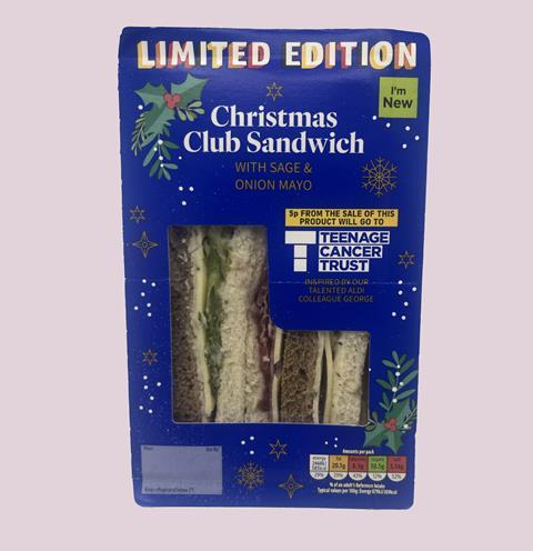 Aldi Christmas Club Sandwich  1353x1400