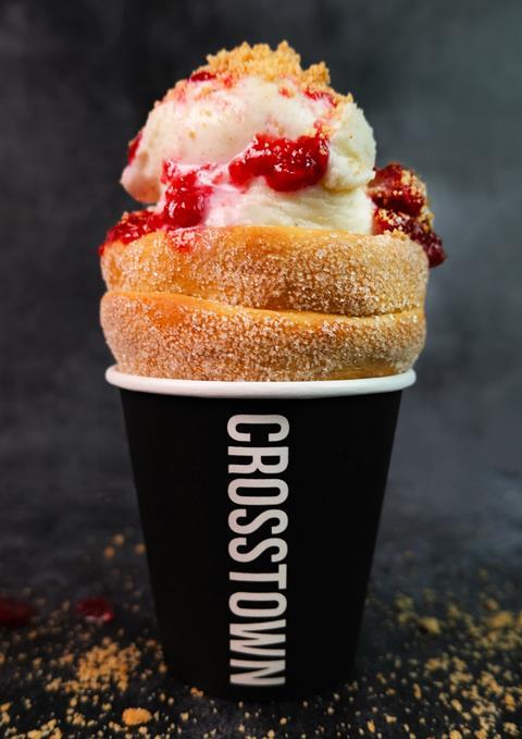 Crosstown's new Doughnetto ice cream