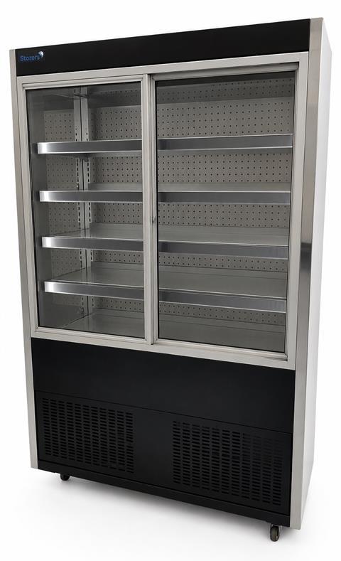 Storers - New solid-door Airwings multideck fridge