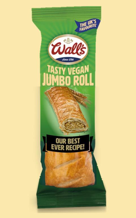 Wall's Jumbo Vegan Roll