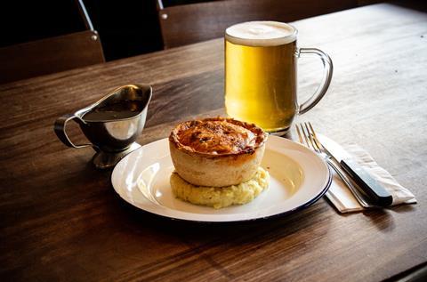 Pieminister pie and pint