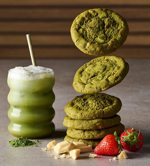 Co-op - Matcha Cookies & drink - 1630x1800