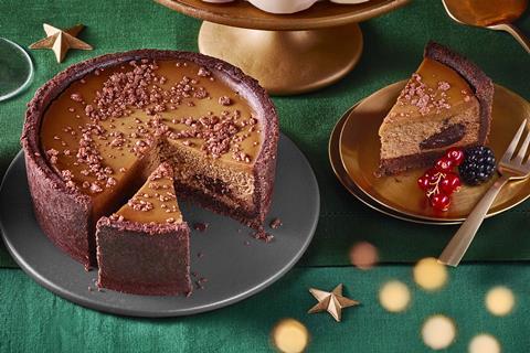 Tesco Finest Speculoos & Belgian Chocolate Highwall Cheesecake