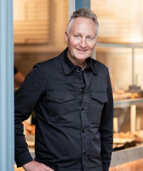 Cornish Bakery founder and owner Steve Grocutt