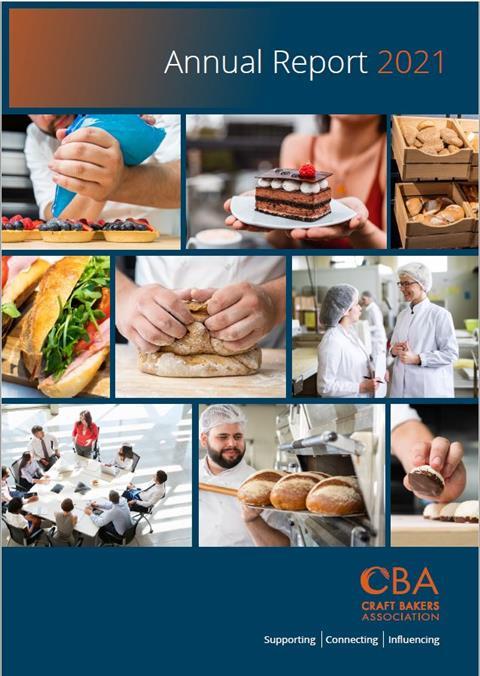 CBA annual report cover