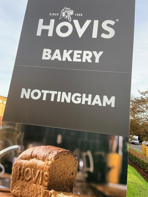 Hovis - Sign outside Hovis bakery in Nottingham - 1350x1800