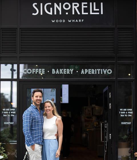 Signorelli Bakery - Co-founders Alberto and Rebecca Rosmini