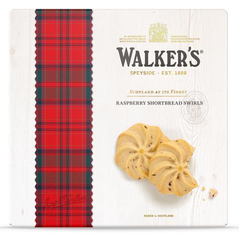 Walker's Shortbread Gift Box of Raspberry Swirls