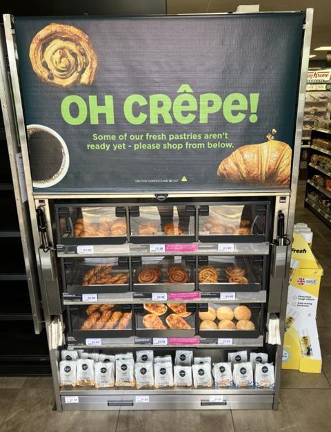 Asda bake on shop floor model