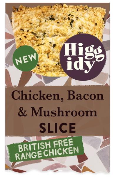 Higgidy Chicken Bacon and Mushroom Slice