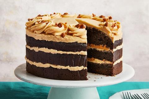 Waitrose salted caramel and chocolate cake