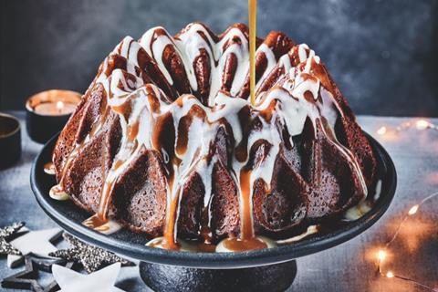 M&S sticky toffee crown