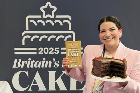 Abba Cakes founder Laura Alejandra celebrates winning Britain's Best Cake 2025 with her The Chocolate Cake - 2100x1400