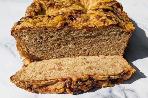 British Baker - French Onion Soup Loaf cut o - Patisserie Mark Bennett - 2100x1400