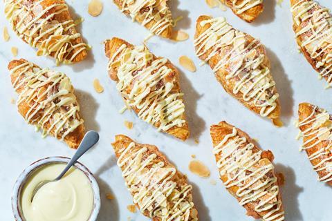 Nestlé Professional  - Mini Cherry and Almond Croissants made with Milkybar - 2100x1400