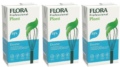 Upfield creates Flora plant-based cream alternative