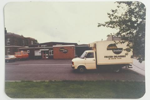Carrs Pasties in 1975, headed by the second generation